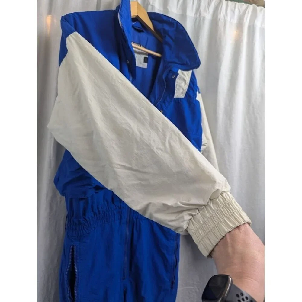 White Stag Thinsulate Men's Small vintage ski suit, blue and white, winter ski